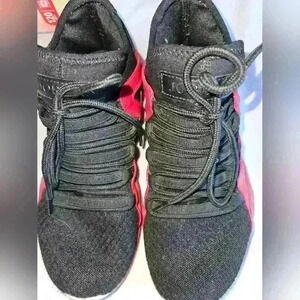 Jordan Black/Red Sneakers Size 5.5 Y